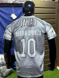 Camiseta de Fútbol Personalizable para Hombre, 100% Poliéster, Anti-UV, Transpirable, de Secado Rápido, Talla Grande, Logotipo Frontal Personalizado, Jugador Personalizado - Product Image 3