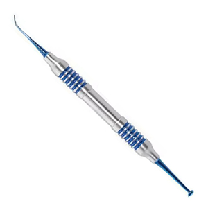 Kit profesional de instrumentos dentales con recubrimiento de plasma azul, juego de instrumentos de limpieza con recubrimiento de plasma azul, raspador dental con recubrimiento de plasma azul - Product Image 3