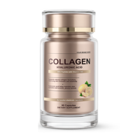 Complément de collagène hydrolysé de qualité supérieure en poudre et en capsules, fabricant OEM de marque privée