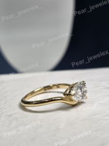 Pear Cut VVS Moissanite Diamond Engagement <b>Ring</b> Rhodium Plated <b>925</b> Sterling <b>Silver</b> Elegant <b>Ring</b> For Women Daily Wear <b>Ring</b> - Product Image 6