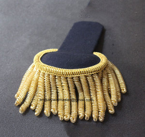 Charreteras de hombro de uniforme nupcial | Charreteras de hombro de alta calidad para uniformes ceremonias - Product Image 6