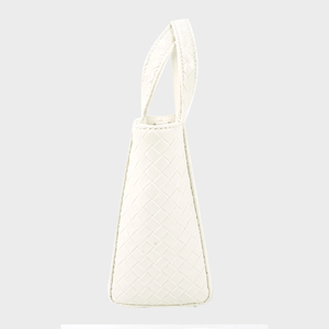 Original Designer Wholesale Fashion <b>Square</b> Hand-Woven Handbag High Quality PU Material with <b>Adjustable</b> Shoulder Strap Design - Product Image 4