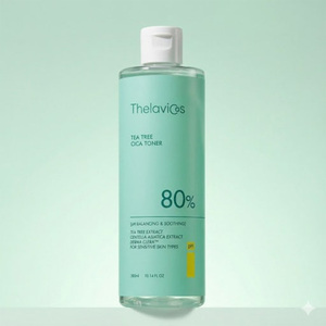 [Root Korea] ThelaviCos Tónico Facial Coreano para el Cuidado de la Piel con NMPA, MOCRA, EAC, CPNP, BPOM, PMDA, Árbol de Té y Cica, Líquido Calmante para el Cuidado de los Poros - Product Image 1