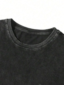 Vêtements d'extérieur en ligne en promotion – T-shirt homme coupe classique 100 % coton respirant séchage rapide, faible MOQ, approvisionnement direct usine, OEM - Product Image 6