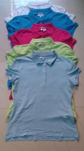 Camisas Casuales de Punto para Mujer, Personalizadas, Lisas, Antiarrugas, 100% Algodón Ecológico, Manga Corta, Cuello Redondo, de Bangladesh - Product Image 5