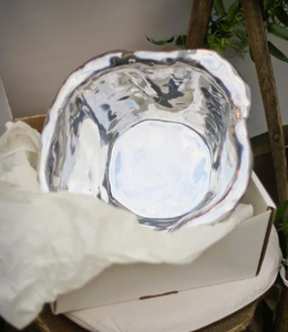 Premium <b>silver</b> wine cooler <b>bucket</b> stylish <b>silver</b> stainless steel wine <b>ice</b> <b>bucket</b> with beautiful egdes hot selling product - Product Image 4