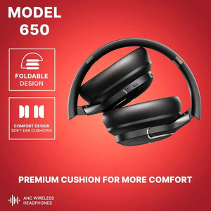 Auriculares Inalámbricos KYPTEC 650 ANC con Cancelación Activa de Ruido, Auriculares Bluetooth con Micrófono, Diseño Plegable, Ajuste Cómodo - Product Image 4