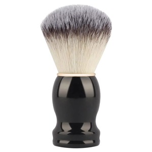 Brocha para afeitar la barba, brochas de maquillaje, 1 unidad, mango de madera, cerdas, espuma de jabón para afeitar, cuidado facial para hombres - Product Image 6