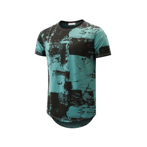 T-shirt Urban Hip Hop surdimensionné, streetwear, imprimé graphique, coton - Product Image 2