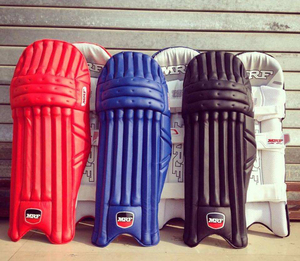 <b>Cricket</b> Leg Guards <b>White</b> PU Padded Buckle Closure Sports Protective Gear for Match Training - Product Image 3