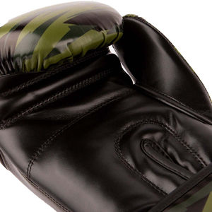 Gants de boxe professionnels en cuir PU 8oz 12oz avec logo personnalisé, équipement de frappe lourd pour l'entraînement en extérieur, impression personnalisée pour le combat - Product Image 2