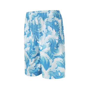 Pantalones Cortos de Playa Personalizados para Hombre, Cierre Elástico en la Cintura, Tela de Malla 100% Poliéster, Secado Rápido, Transpirables, Casuales - Product Image 3