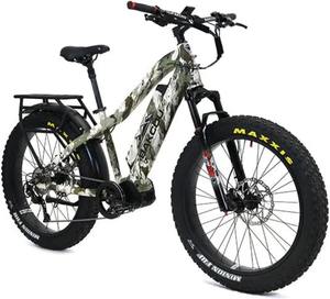 Vélo de chasse électrique à pneus larges 750W, batterie lithium 48V, tout-terrain, avec porte-bagages arrière et freins à disque hydrauliques - Product Image 5