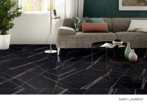 Carreaux de porcelaine super brillants de haute qualité, surface 60x120cm (600x1200mm, 24x48), pour revêtements muraux et sols intérieurs de luxe. - Product Image 4