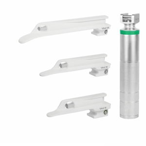 Vitra Diagnostics VDA1008 Miller F.O. Hojas de Laringoscopio Desechables (No Estériles) con Certificación ISO13485 CE para Uso Hospitalario, 1 Año - Product Image 1