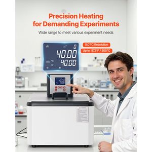 Bagno Termostatico a Circolazione d'Olio per Laboratorio, Alta Temperatura 30 L, Temperatura Costante 300 Gradi Celsius/572 Gradi Fahrenheit - Product Image 2