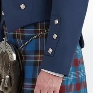 Veste de kilt Prince Charlie en laine orange pour homme écossais, modèle 2026, la plus vendue, avec gilet, veste de mariage, OEM ODM - Product Image 5