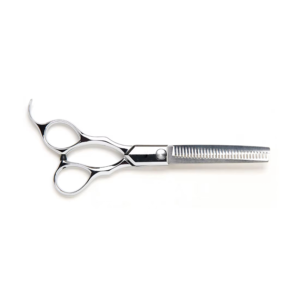 กรรไกรตัดผมมืออาชีพ สแตนเลส สไตล์ใหม่ ใบมีดคมตรง สำหรับร้านเสริมสวย - Product Image 1