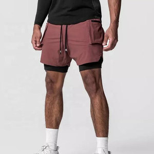 Pantalones Cortos Deportivos para Hombre, Diseño Nuevo, Transpirables, de Secado Rápido, para Entrenamiento, Deportes y Ejercicio - Product Image 1