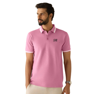 Camiseta Polo de Algodón para Hombre, Personalizada, Manga Corta, Transpirable, Informal, para Golf, Tenis, Deportiva, con Logotipo Bordado, al por Mayor - Product Image 1