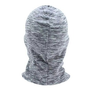 Pasamontañas al por mayor, cubre rostro completo, gris melange, poliéster y algodón, unisex, para adultos, 56-58 cm, transpirable e impermeable - Product Image 4
