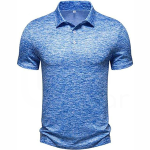 Camiseta Polo Casual de Manga Corta para Hombre, Personalizada, de Alta Calidad, Diseño Cómodo de Punto, con Logotipo Personalizado para Hombre y Mujer - Product Image 1