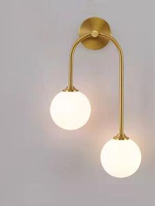 High Quality Coastal Design Iron Wall Lamp with Off-White Shade LED Dimmable for Home Office Use - Product Image 2