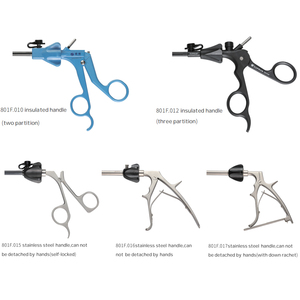 Pinzas laparoscópicas reutilizables de alta calidad Geyi de 10 mm con dientes inversos, juego de retractores laparoscópicos de DENTRIC IMPLANTS - Product Image 3