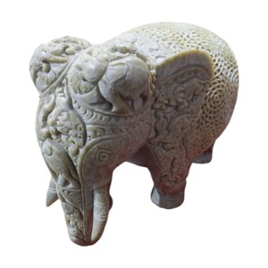 Top Class Design Pure Hand Curved Product Soapstone Carving Animal Sculpture With Polished Premium Look For Home Decoration <b>Gift</b> - Product Image 5