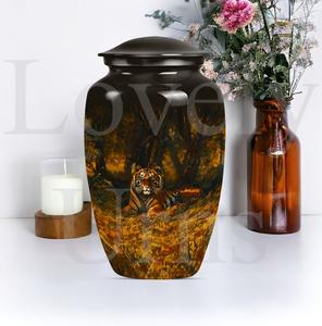 Urna Conmemorativa Tigre para Cenizas de Adultos, Recuerdo Decorativo, Vaso de Homenaje - Product Image 2