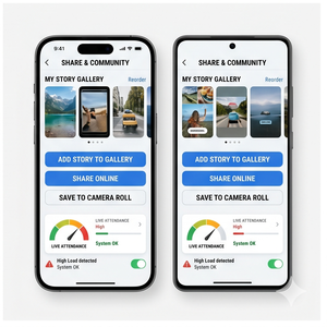 App RoyalCraft Story Maker – Crea storie sociali, modelli, <span class=keywords><strong>editor</strong></span> per storie <span class=keywords><strong>video</strong></span> e foto per iOS/Android - Product Image 4