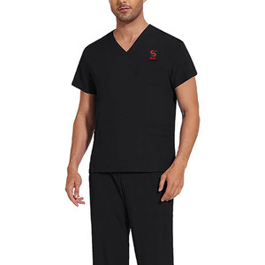 Tenue de travail professionnelle en tissu robuste pour assistants cliniques – Légère, construction robuste, uniforme d'hôpital gris - Product Image 6