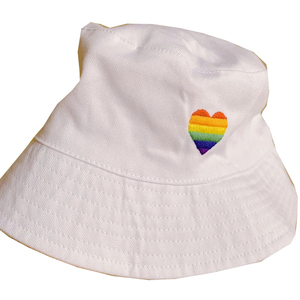 Chapeau Bob Rose à Motif Floqué Visage et Cornes pour Enfants Unisexe Printemps-Été Tenue Décontractée - Product Image 3