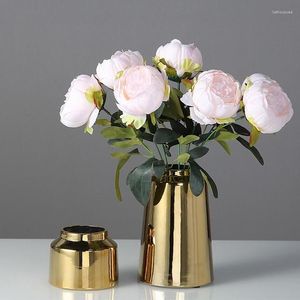 Handmade Silver Metal Tabletop <b>Vase</b> Traditional Design Decorative Flower Holder Wedding Decor - Product Image 4