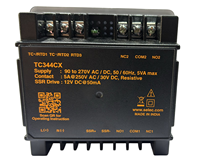 Pengontrol Suhu Layar Ganda 4-Digit (Putih+Hijau) Selec TC344CX dengan Titik Pengaturan Ganda, Komunikasi RS485, Relay/Output SSR