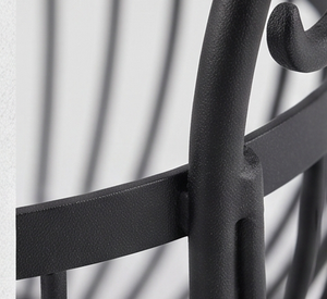 Paniers de rangement modernes en fil métallique avec poignées, forme circulaire, pour un rangement soigné, usage polyvalent, essentiels pour la cuisine - Product Image 2