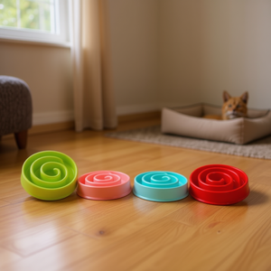 Yommy Slow Food Bowl 20cm Pet <b>Feeder</b> For <b>Cats</b> And Dogs - Product Image 3