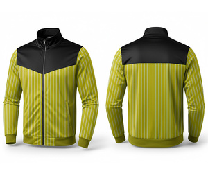 Veste à fermeture éclair intégrale par sublimation pour équipes et clubs, chaude, respirante, séchage rapide |   Tailles Hommes Femmes Jeunes |   Veste d'entraînement - Product Image 6