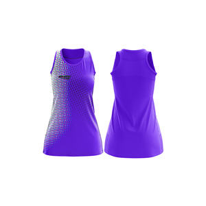 Uniforme de Netball Personalizado por Sublimación |   Uniforme de Netball Sublimado con Logotipo, Nombre y Número del Equipo |   Poliéster Transpirable - Product Image 3