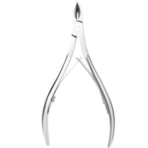 Coupe-ongles professionnel de salon en acier inoxydable de qualité supérieure, courbé, pour cuticules, avec logo personnalisé, à mâchoires larges, pour vente en gros - Product Image 4