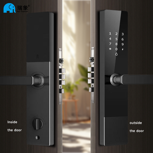 最も安いTT半自動スマートロックBluetooth指紋付きデジタルロックコードカードアプリパスワードロック解除スマートドアロック - Product Image 5