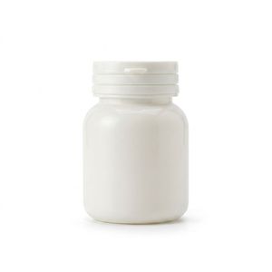 Flacon rond en PET de 80 ml pour médicaments avec couvercle à ouverture facile pour vitamines et capsules, fabriqué en usine au Vietnam, ODM OEM - Product Image 1
