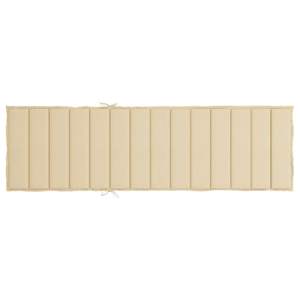 78.7 Beige "x 27.6" x 1.2 "cuscino per esterni in tessuto - Product Image 5