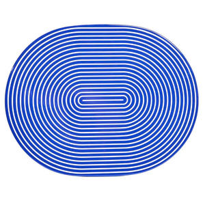 NOUVEAU DESIGN Napperon en MDF laqué à motifs abstraits et lignes de labyrinthe pour la mise en scène de tables à manger contemporaines OEM ODM Vente en gros - Product Image 5