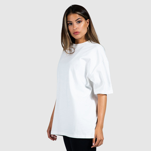 Camiseta Gráfica de Verano para Mujer, Corte Regular, Estilo Urbano, con Decoración de Apliques, Manga Corta, 100% Algodón, Ecológica y Transpirable - Product Image 3