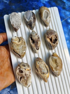 100% Cuarzo Fossilizado Natural Cristalizado Druzy en Colores, Cabujón de Gema Brillante, Venta al por Mayor para Distribuidores de Gemas, Jaipur ASHU GEMS - Product Image 3