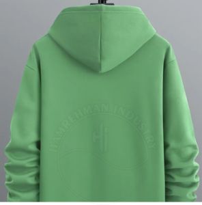 Sudadera con Capucha para Hombre, Estilo Vintage Lavado, Sudadera Gruesa para Todas las Temporadas, Nueva Moda Otoño Invierno, Sudadera Unisex de Forro Polar Grueso de 420 g/m² - Product Image 3