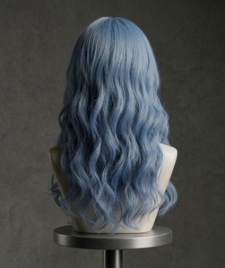 วิกผมแท้แบบลอนสีตามสั่ง ยอดนิยม นุ่ม เด้ง สวยเป็นธรรมชาติ ติดทนนาน เหมาะสำหรับร้านเสริมสวย มีจำหน่ายแล้ว - Product Image 1