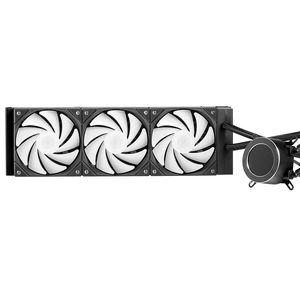 Raffreddatore Liquido AIO per CPU con 3 Ventole PWM da 120mm e Pompa, Personalizzabile Nero, Display LCD da 2.1FT, Interfaccia di Alimentazione PWM a 4 Pin - Product Image 4