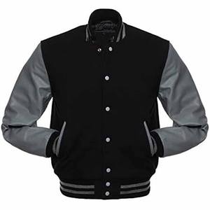 Chaquetas de poliéster para hombre, estilo universitario, con bordado, manga larga, a prueba de viento, con botones y revestimiento, subidas por Dress Sports - Product Image 5